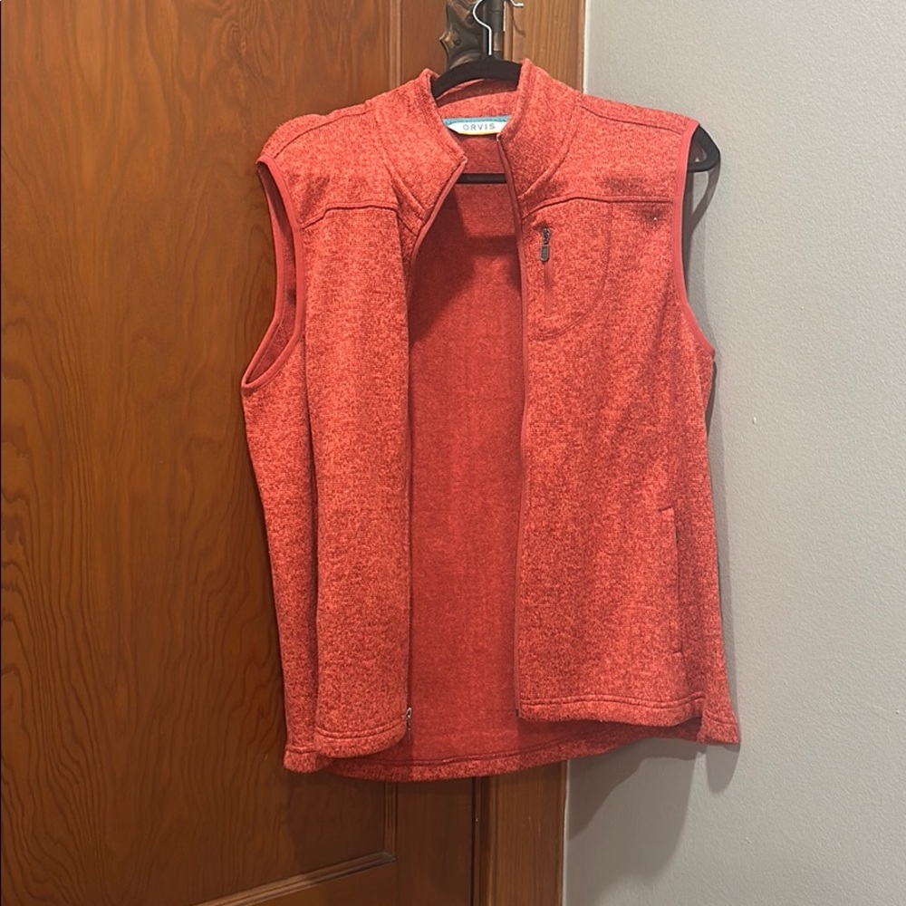 Orvis Burnt Orange Vest
